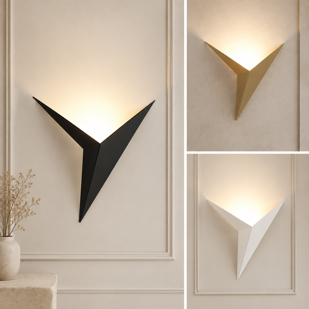 Geometrische Sterren Wandlamp Driehoekig