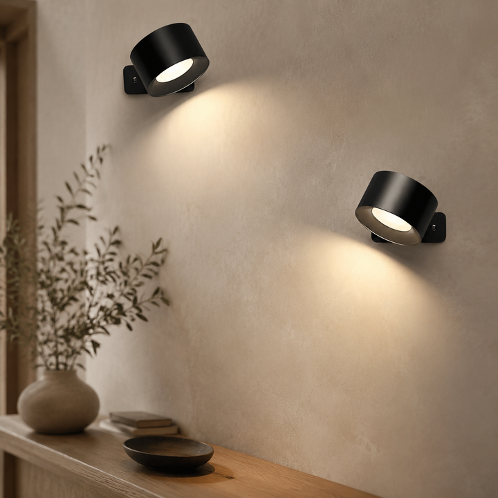 Draadloze Wandlamp 360° Magneet