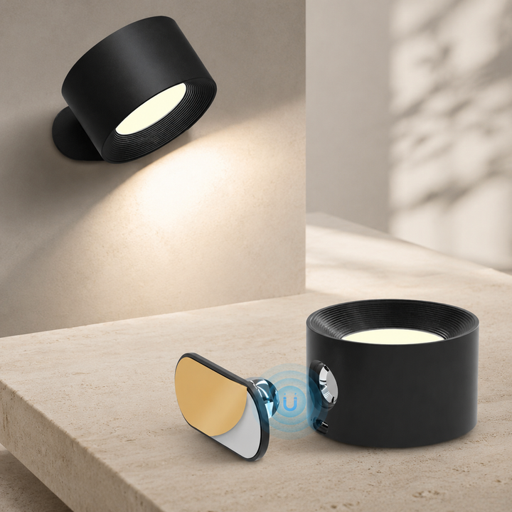 Draadloze Wandlamp 360° Magneet