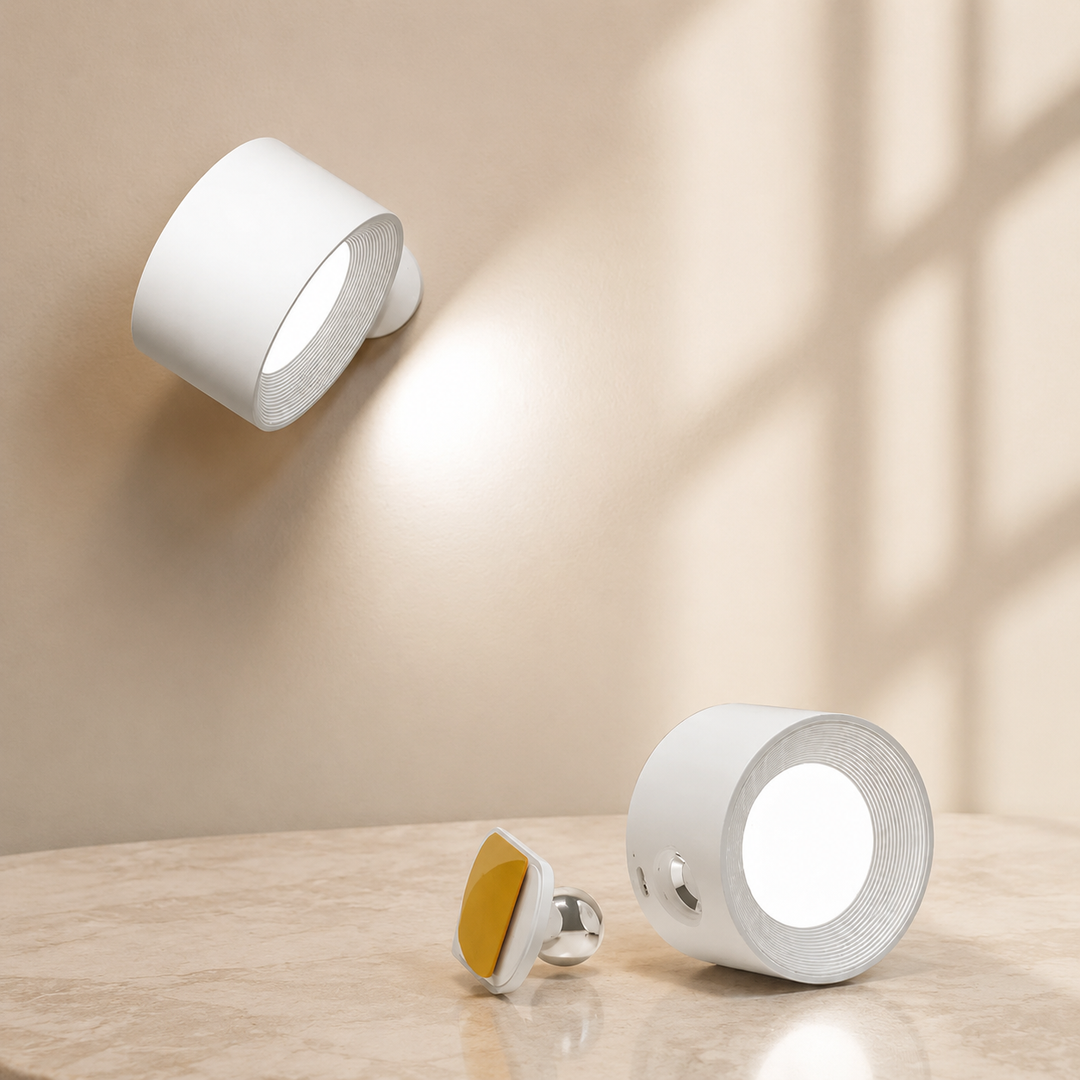 Draadloze Wandlamp 360° Magneet