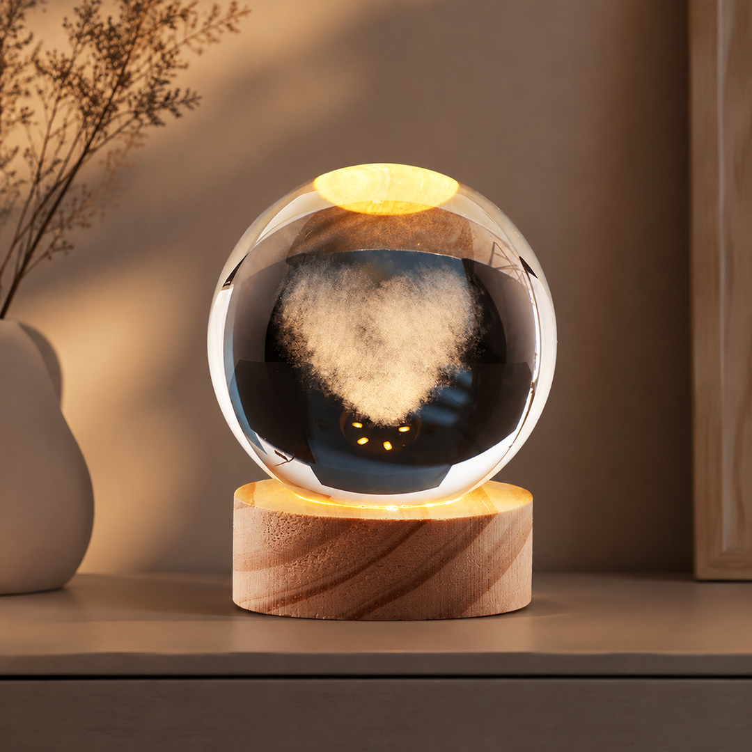 Spatio Orb 3D Kristallen Nachtlamp
