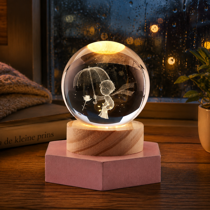 Spatio Orb 3D Kristallen Nachtlamp