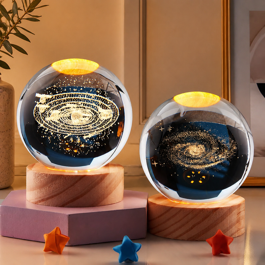 Spatio Orb 3D Kristallen Nachtlamp
