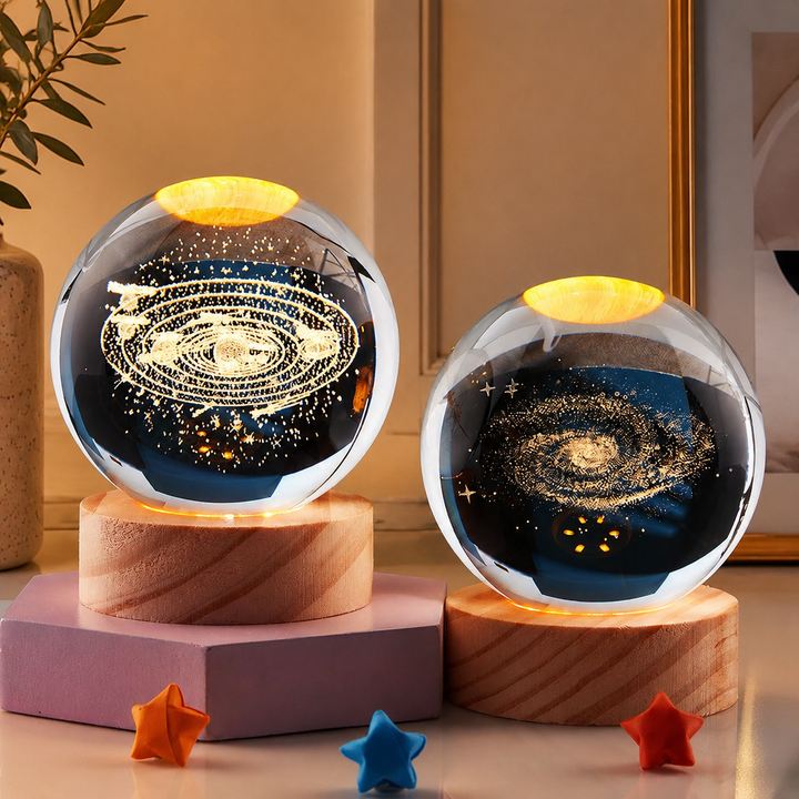 Spatio Orb 3D Kristallen Nachtlamp