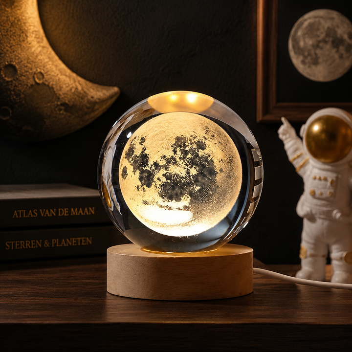 Spatio Orb 3D Kristallen Nachtlamp