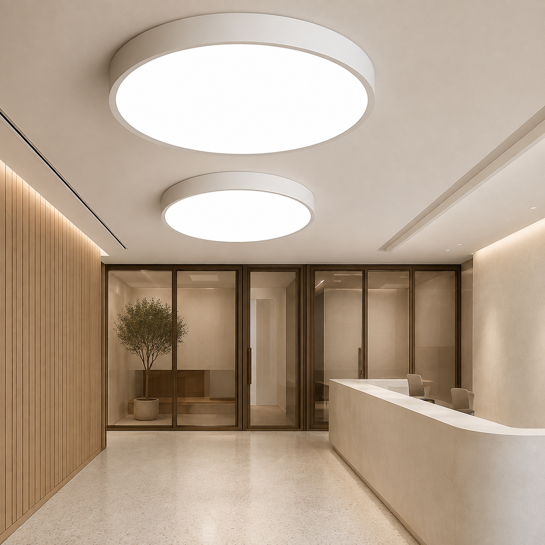 Ronde Platte LED Plafondlamp Meerdere Maten