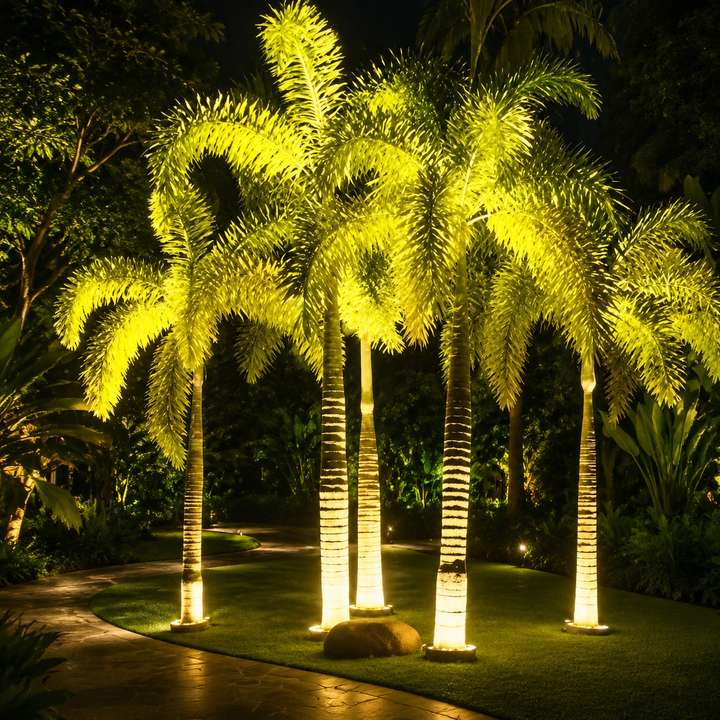 LED Boomring Verlichting Grond 360° Tuin
