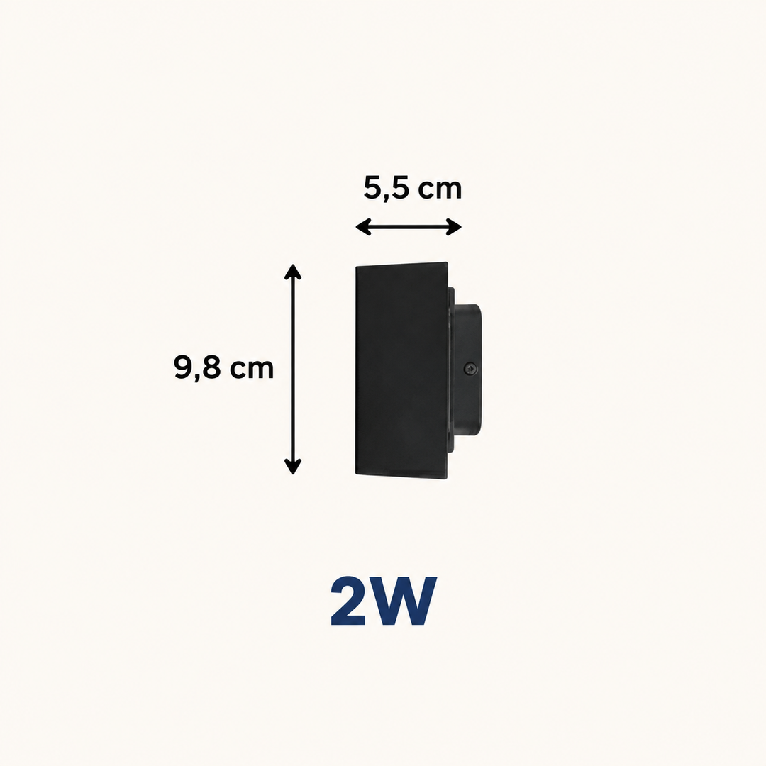 Moderne Buiten Gevellamp LED Op/Neer Waterdicht