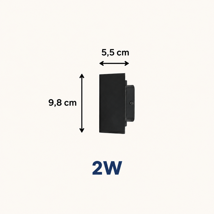 Moderne Buiten Gevellamp LED Op/Neer Waterdicht