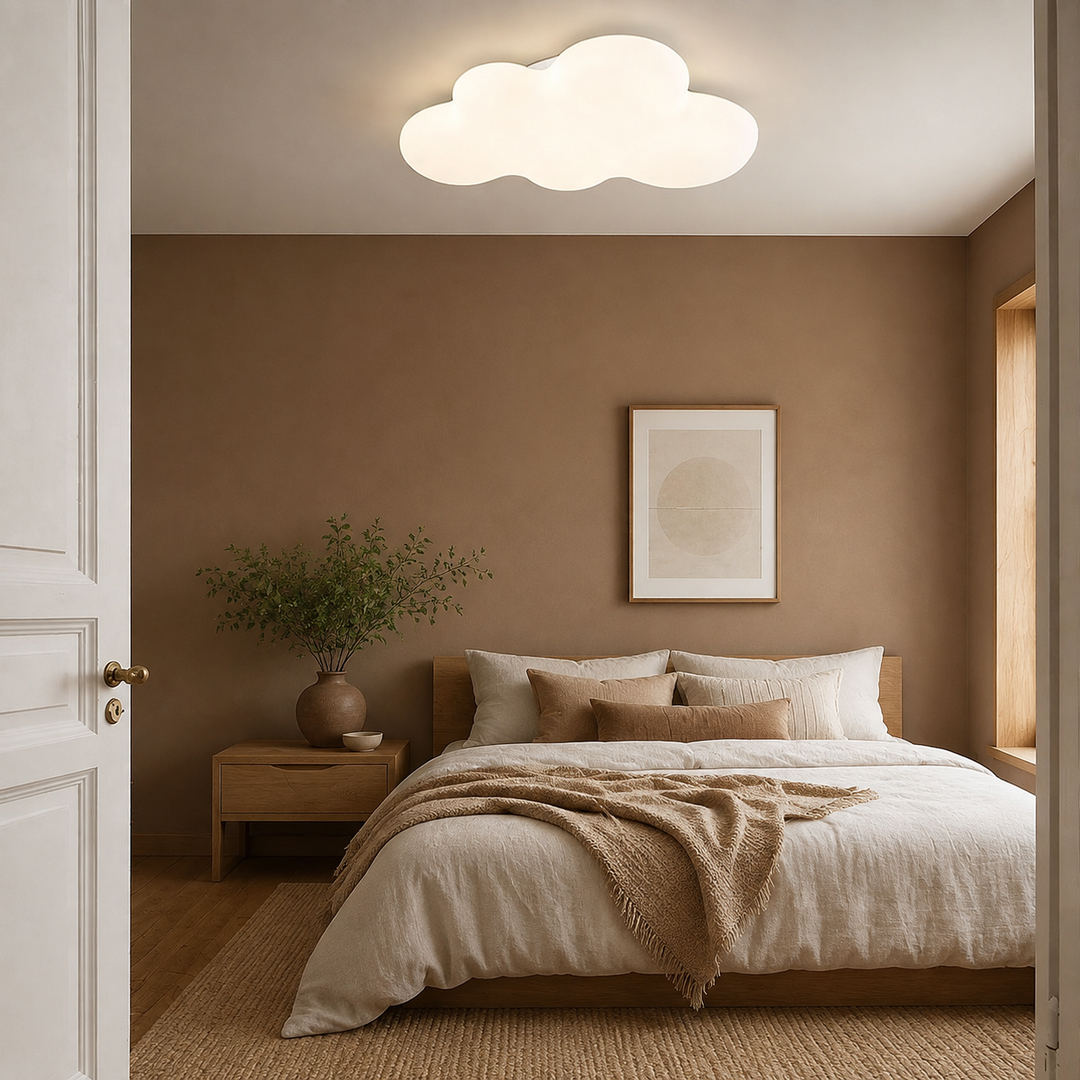 Plafondlamp Wolk Modern Cartoon Gebroken Wit LED
