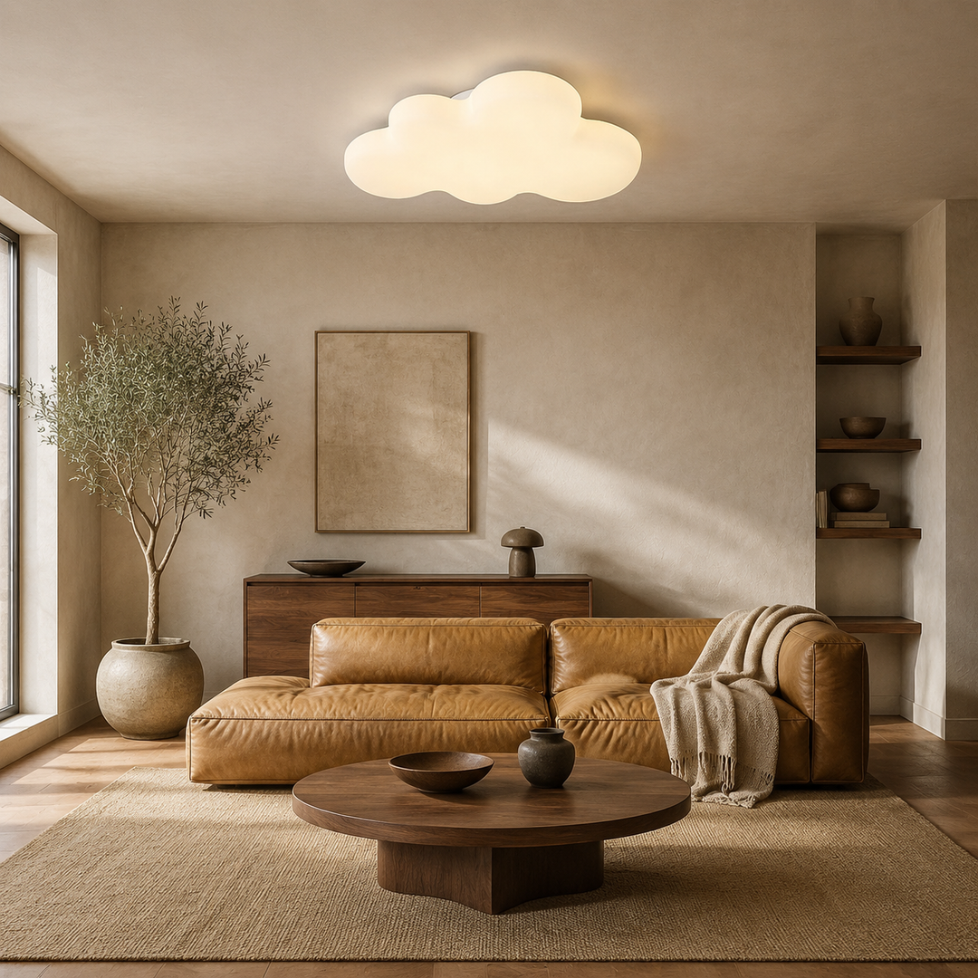 Plafondlamp Wolk Modern Cartoon Gebroken Wit LED