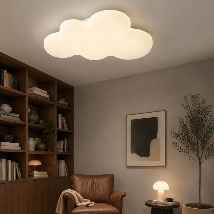 Plafondlamp Wolk Modern Cartoon Gebroken Wit LED