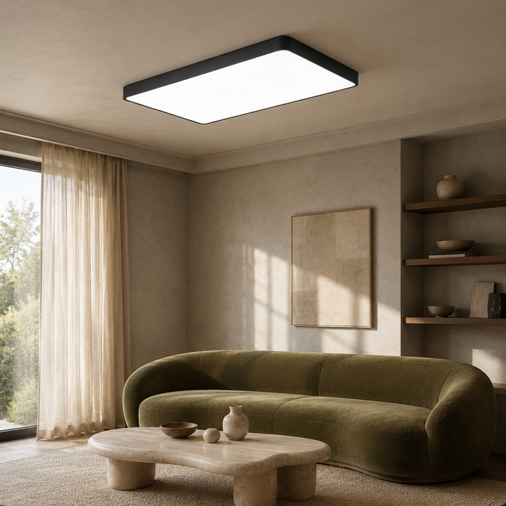 Metalen Acryl Vierkante LED Plafondlamp Modern