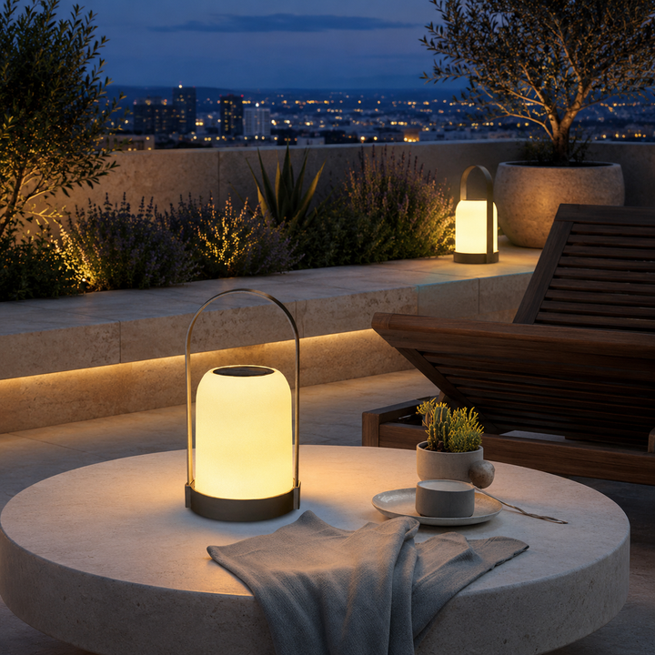 Zonne-Energie Draagbare Lamp Waterdicht USB Oplaadbaar