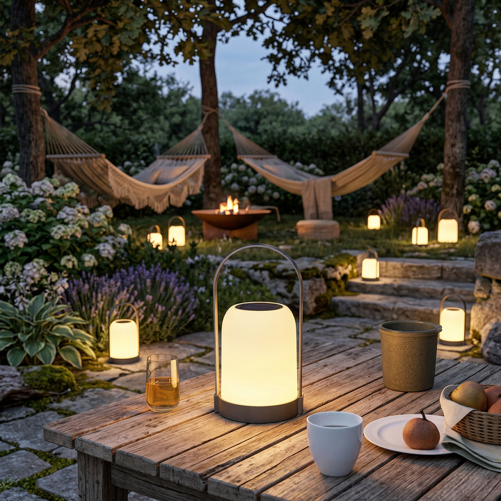 Zonne-Energie Draagbare Lamp Waterdicht USB Oplaadbaar