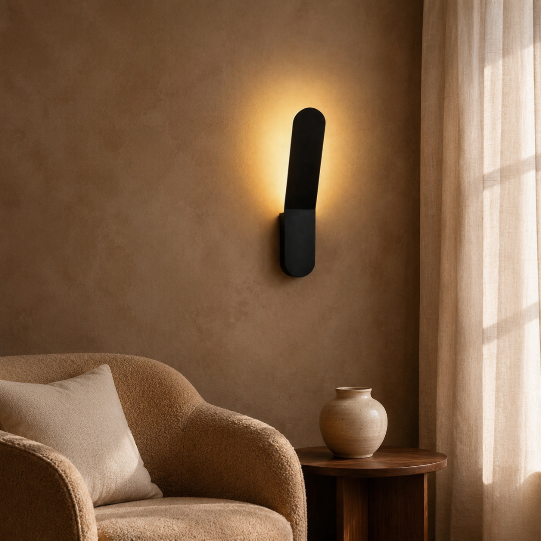 Minimalistische LED Wandlamp Aluminium – Indirect Verlicht