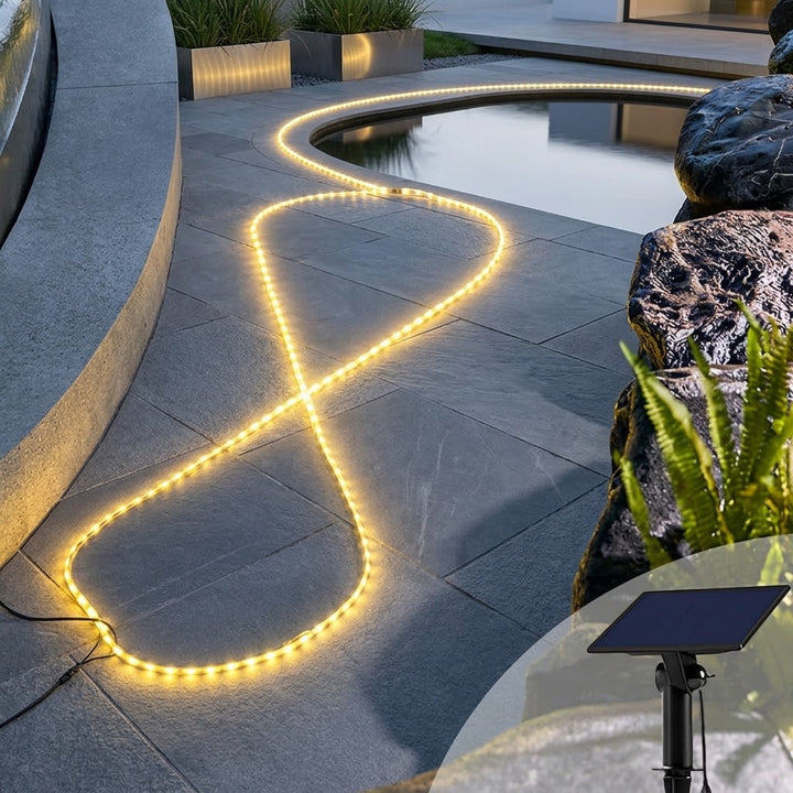 Flexibele Solar LED Strip Sterrenlicht Buiten Waterdicht