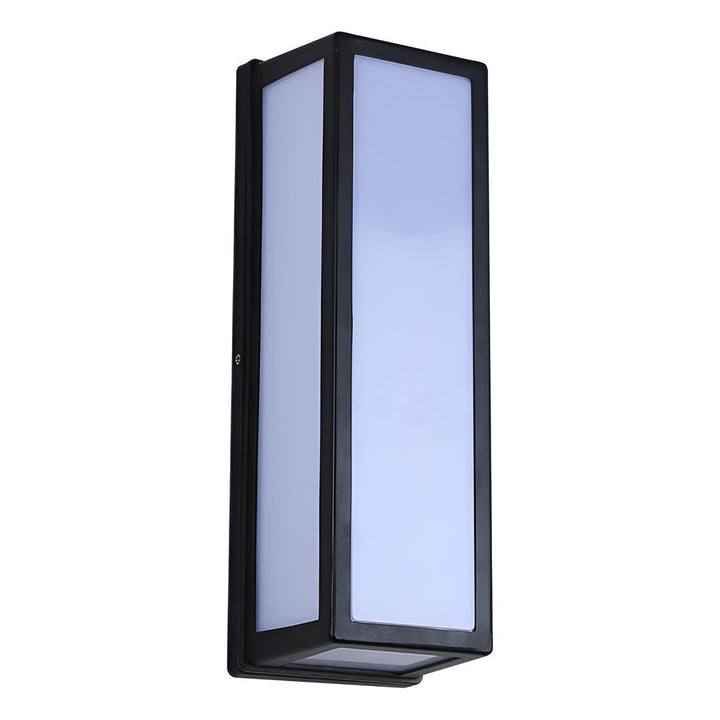 Moderne Buiten Wandlamp Zwart LED Waterdicht