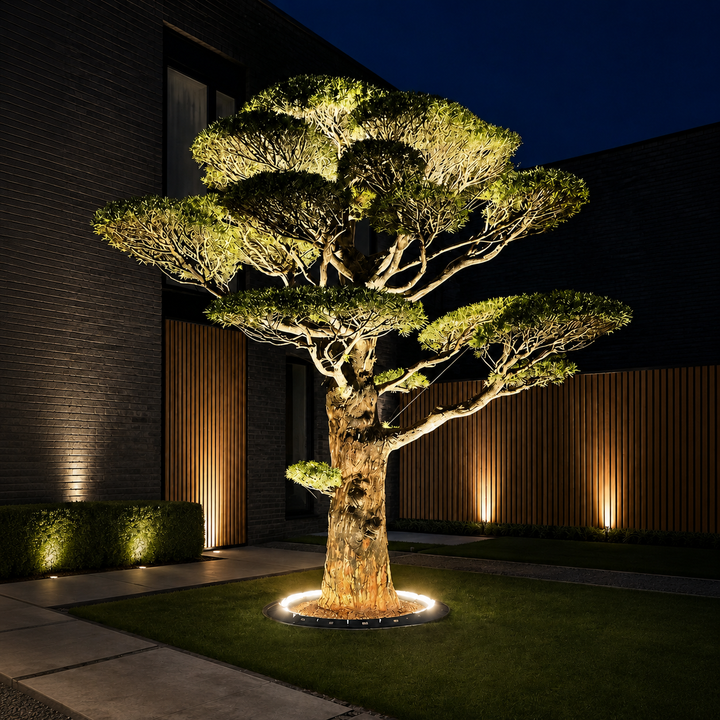 LED Boomring Verlichting Grond 360° Tuin