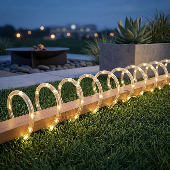 Waterdichte Smart Multi-Color Solar LED Strip Buiten
