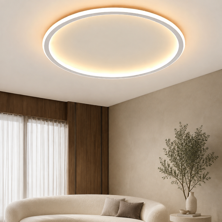 Ronde LED Plafondlamp Modern Goud