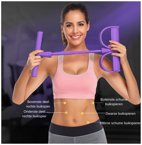 PowerPedal- Compacte full-body weerstandsband.