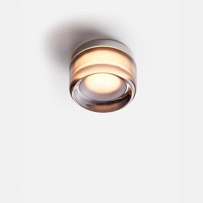 Ronde Goud Metalen Wandlamp Modern