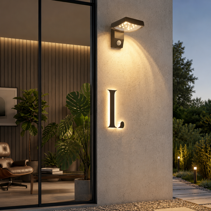 Buiten Wandlamp Bewegingssensor Draaibaar Licht