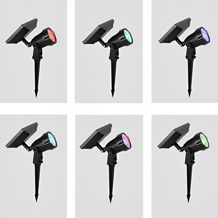 Grondpen Solar Lampen Verstelbaar LED RGB Waterdicht
