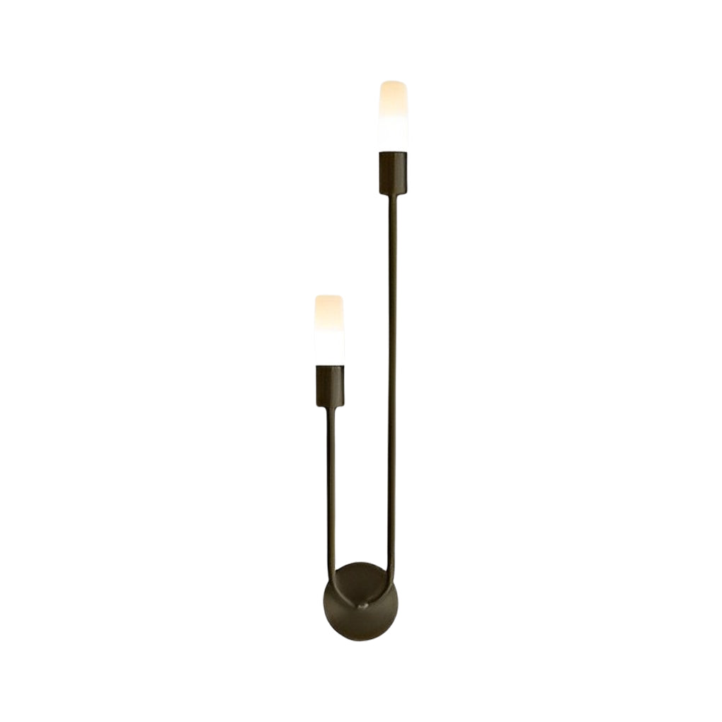 Modern Double Heads Wall Sconce Creative Luxury Metal Light