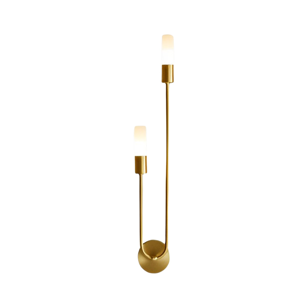 Modern Double Heads Wall Sconce Creative Luxury Metal Light