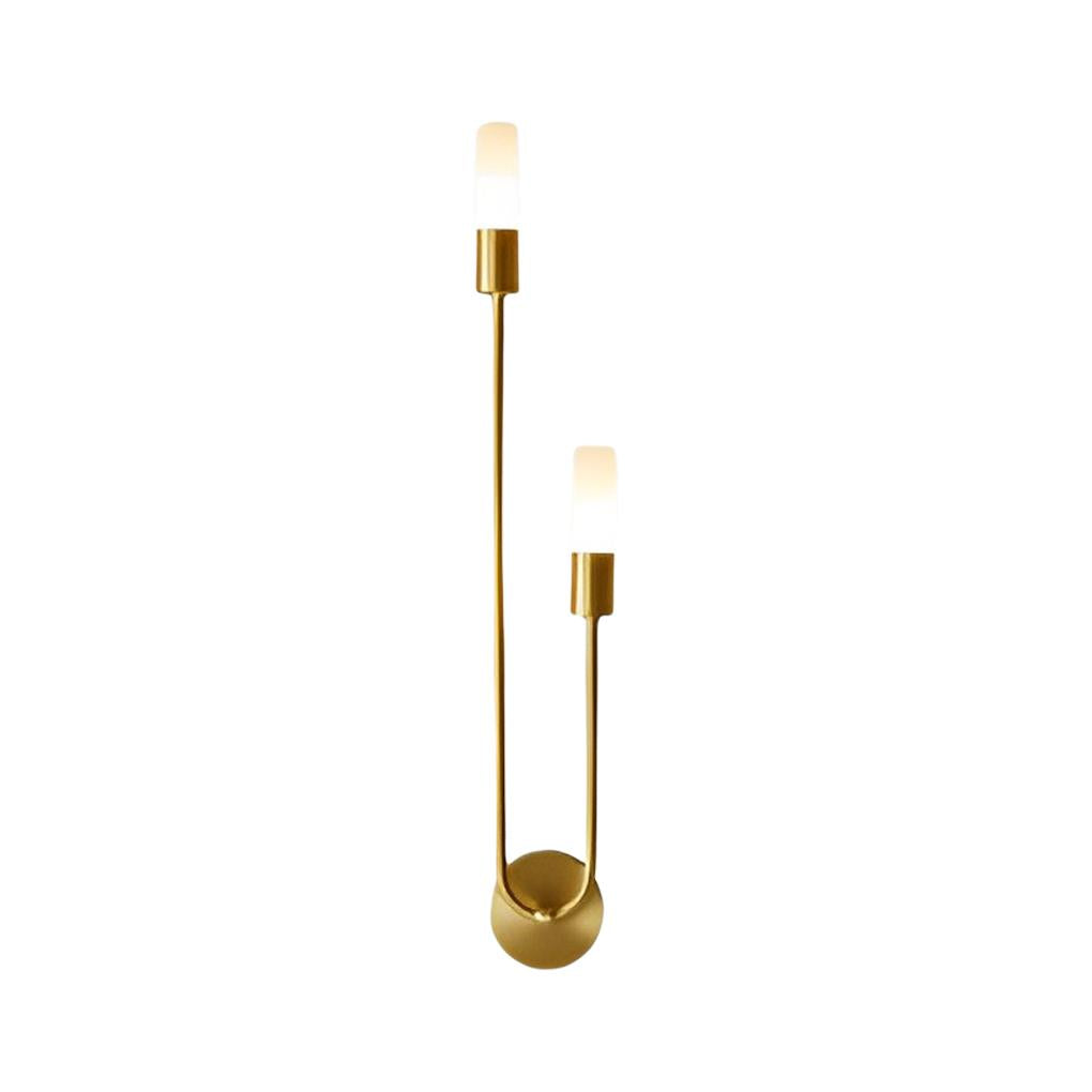Modern Double Heads Wall Sconce Creative Luxury Metal Light