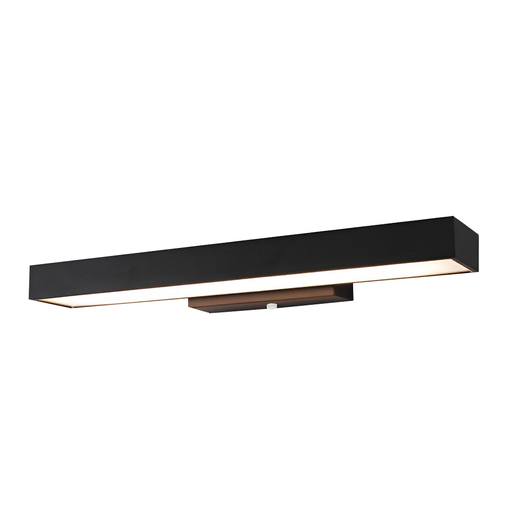 LED Lineaire Wandlamp Buiten Zwart Rechthoekig