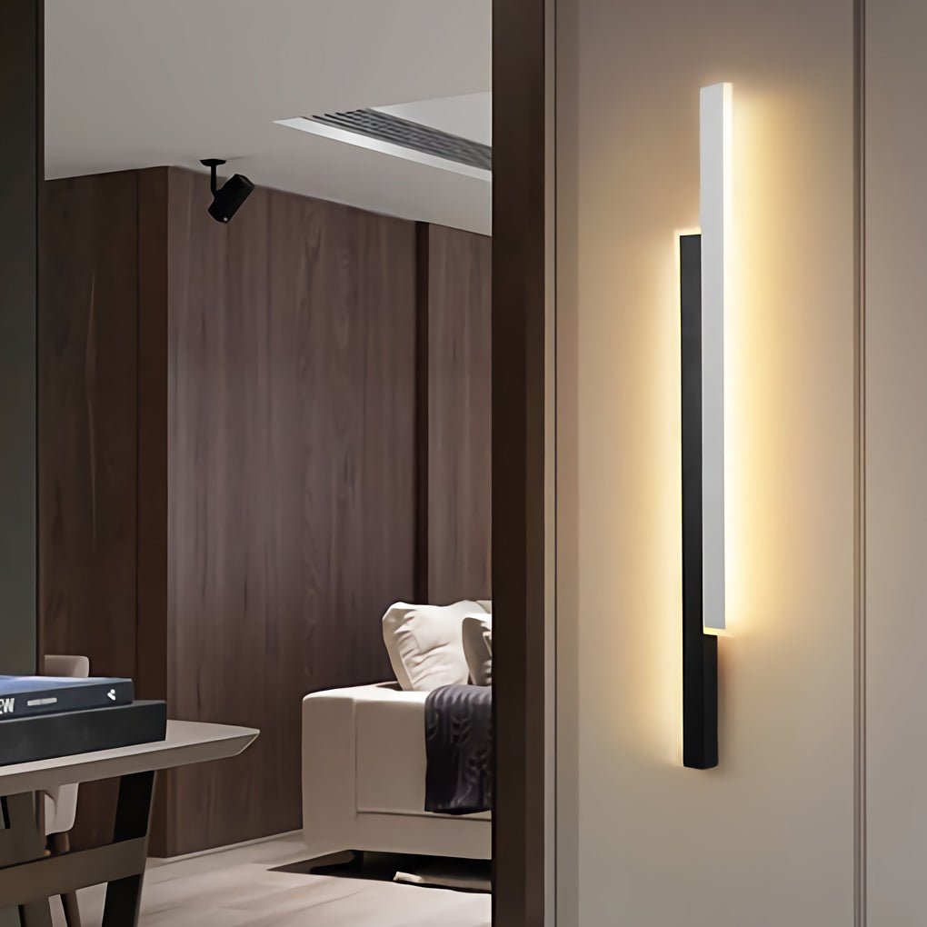 Vertical Wall Light Nordic Minimalist Dual-Strip LED Lamp
