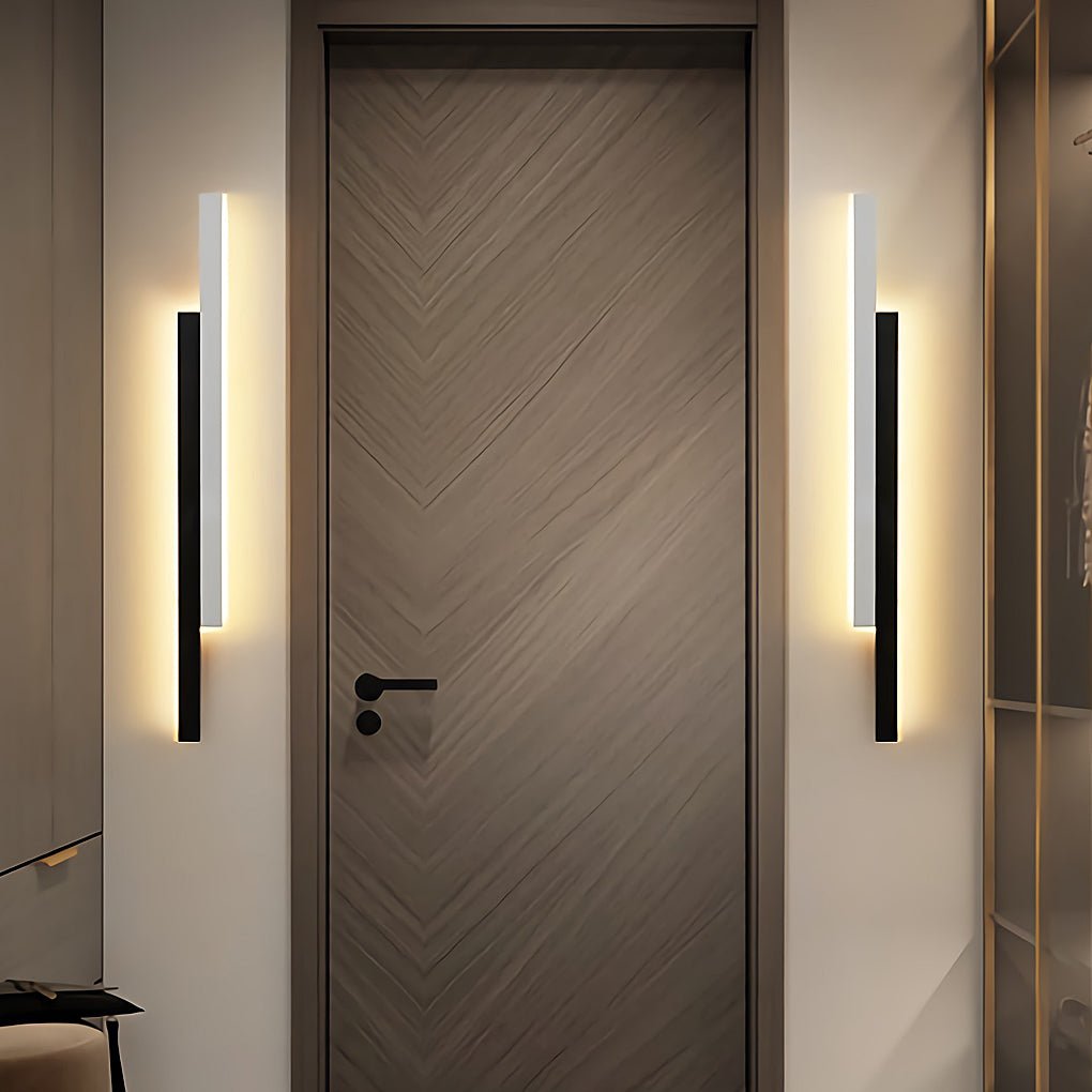 Vertical Wall Light Nordic Minimalist Dual-Strip LED Lamp