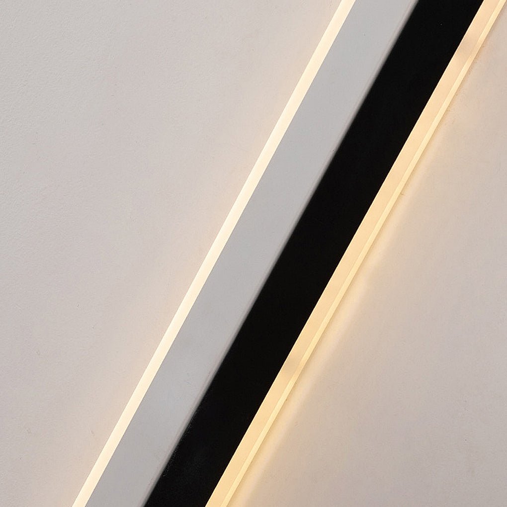 Vertical Wall Light Nordic Minimalist Dual-Strip LED Lamp