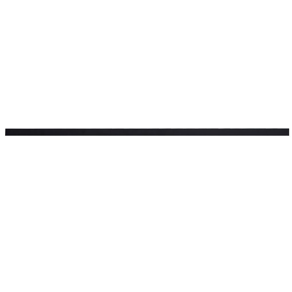 Modern Linear Wall Sconce Black Aluminum Ambient Lamp