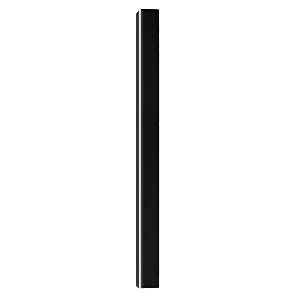 Buiten Strip Wandlamp Zwart Lineair LED Geïntegreerd