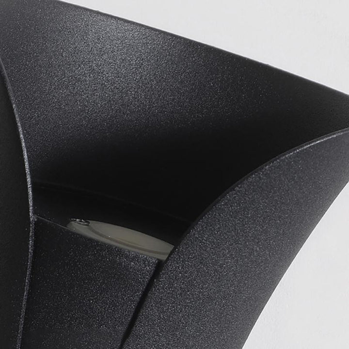 Op- en Neerwaartse Wandlamp Modern Gebogen LED Waterdicht