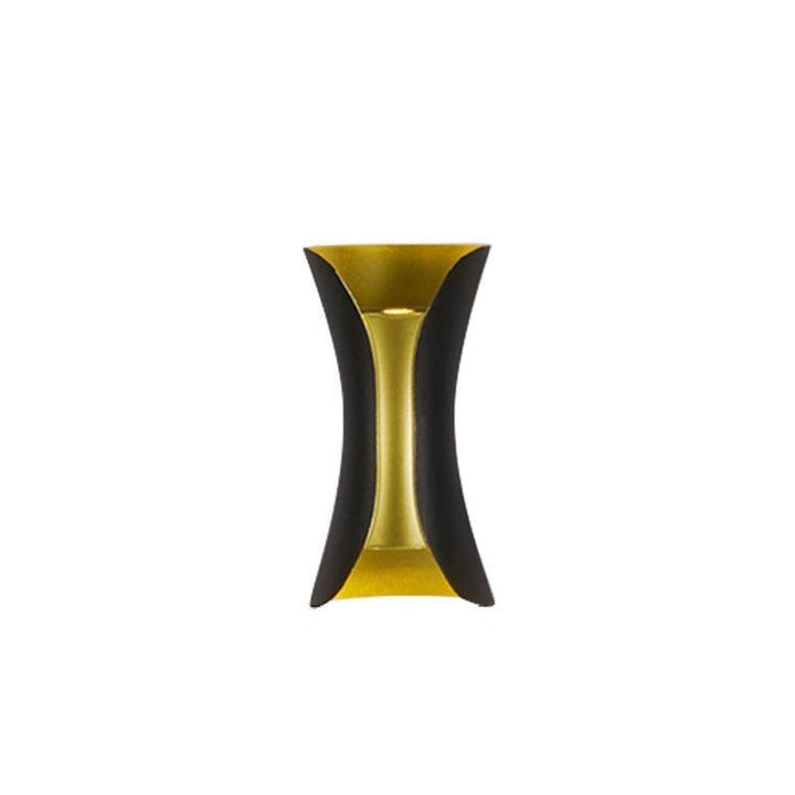 Op- en Neerwaartse Wandlamp Modern Gebogen LED Waterdicht