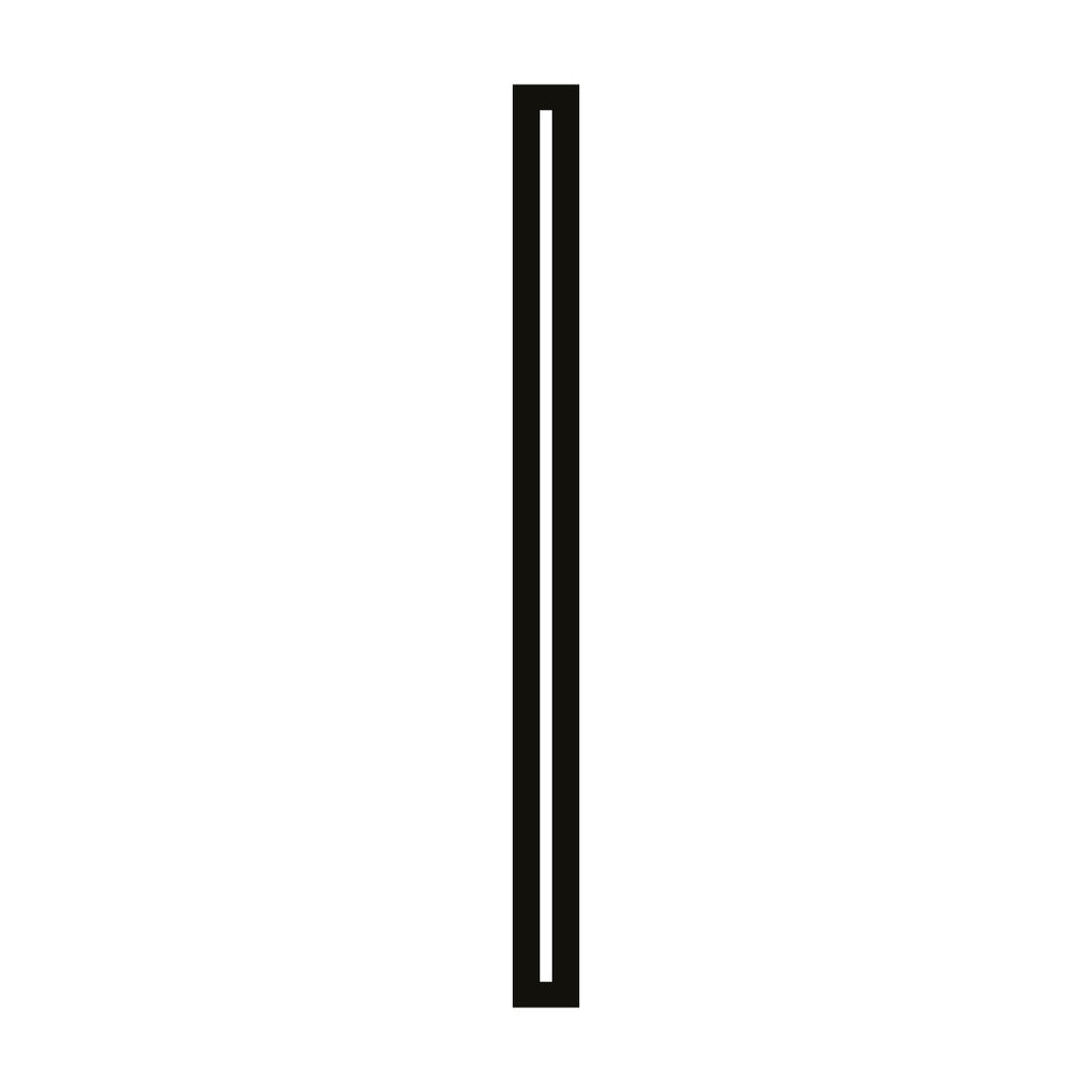 Long Black Wall Sconces Modern LED Linear Iron Light