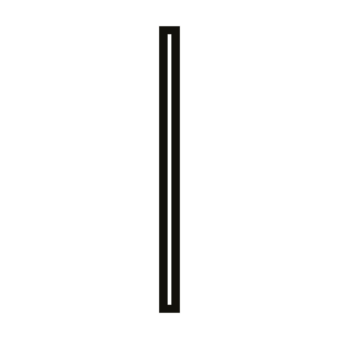 Long Black Wall Sconces Modern LED Linear Iron Light