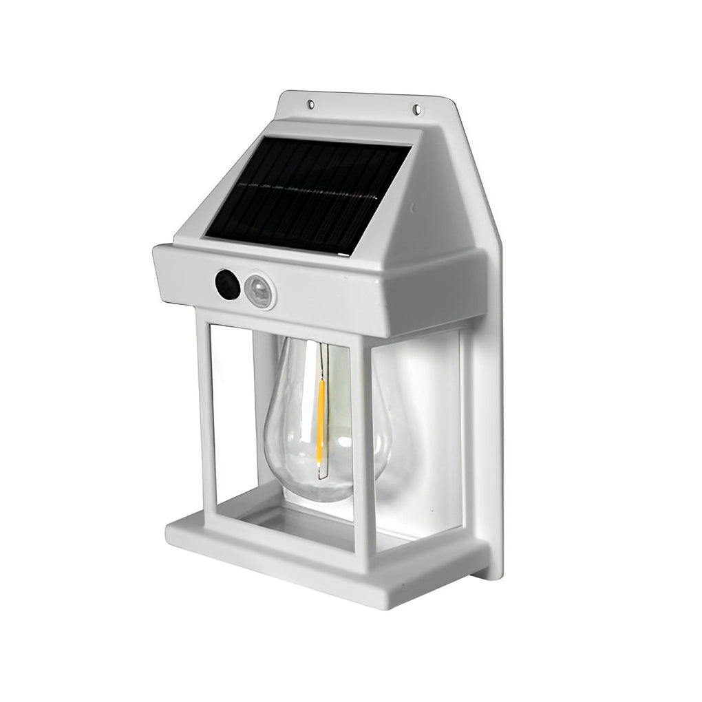 Wandgemonteerde Solar Lantaarn Wolfraam Bewegingssensor